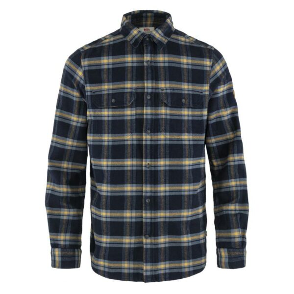 Fjällräven-Fjällräven ÖVik Heavy Flannel Shirt M-82978-Geilo Sport-1