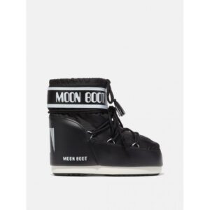 Moon Boot s Lav Nylon Dame Sort