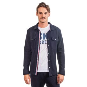 Skidress Skidress Fred Ullskjorte Herre -Marine